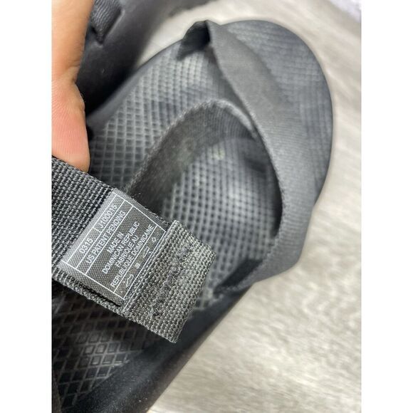 Chaco Z/Cloud Vibram Black Nylon Hiking Trail AnkleStrap Sandals Men 13M US/46EU - Picture 10 of 16
